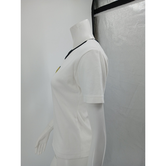 Vintage Ferrari Womens Baby Tee T-Shirt Y2K Official Licensed Product Cotton - Picture 6 of 10